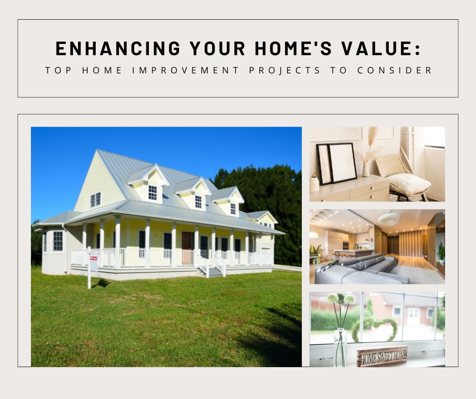 Enhancing Your Home’s Value: Top Home Improvement Projects to Consider